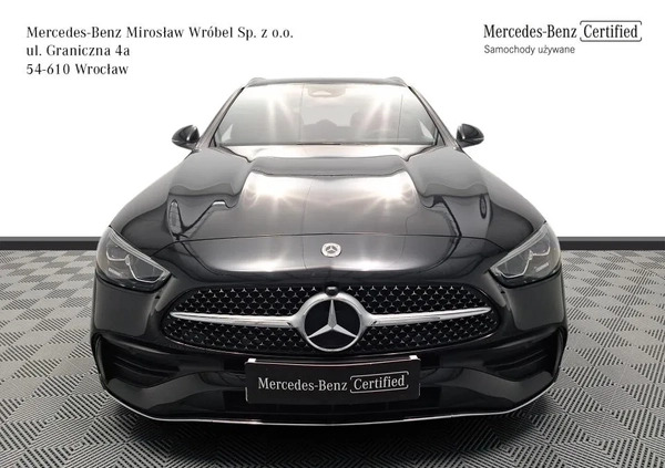 Mercedes-Benz Klasa C cena 259900 przebieg: 7000, rok produkcji 2023 z Wrocław małe 277